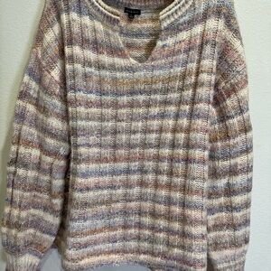 Cozy Multicolor Knit Sweater